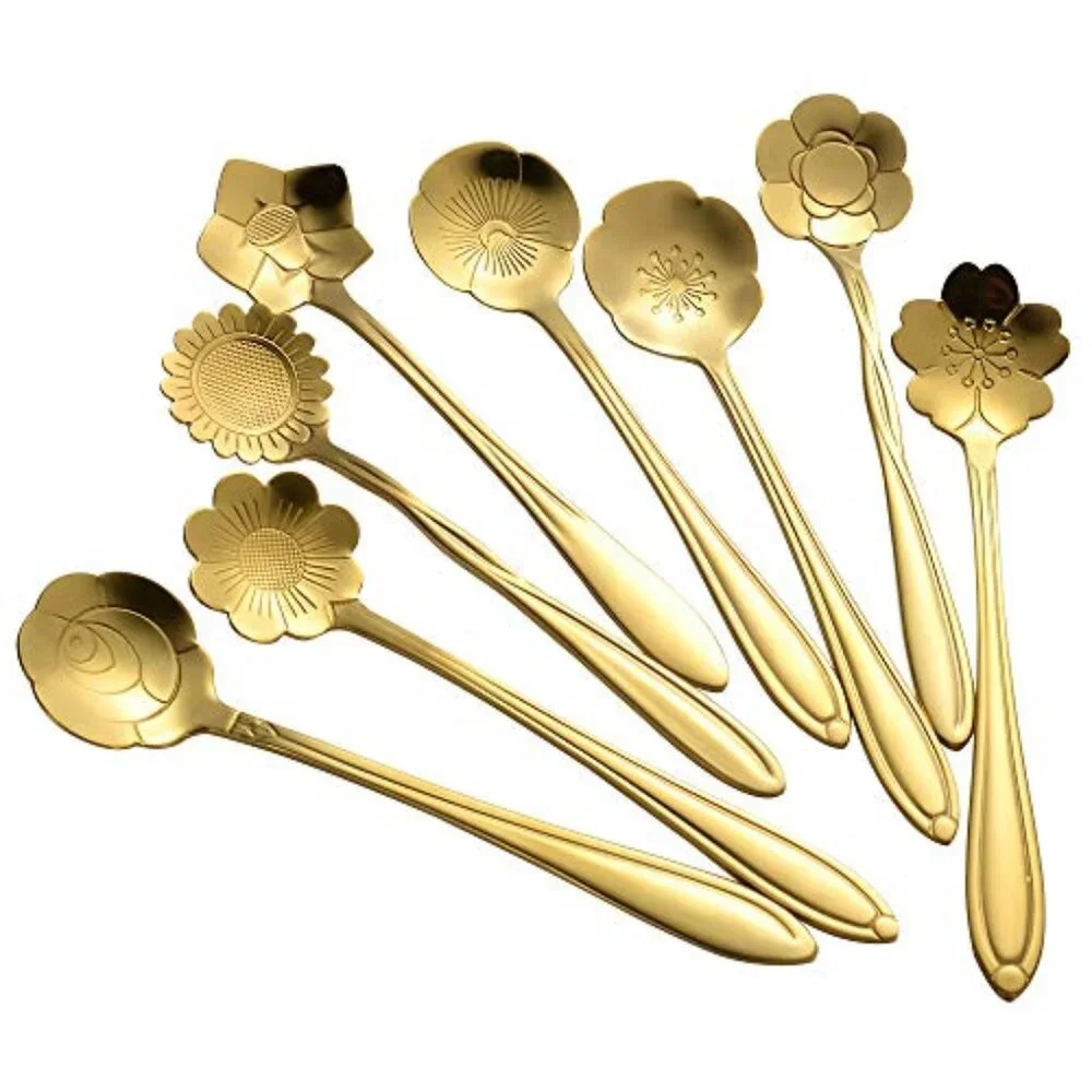 8‎ Piece Flower Scoop Set